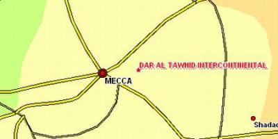 Mapa de ibrahim khalil carretera Makkah